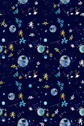 1110220-星空 星际星球