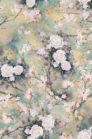 树枝印花华亿平台图片