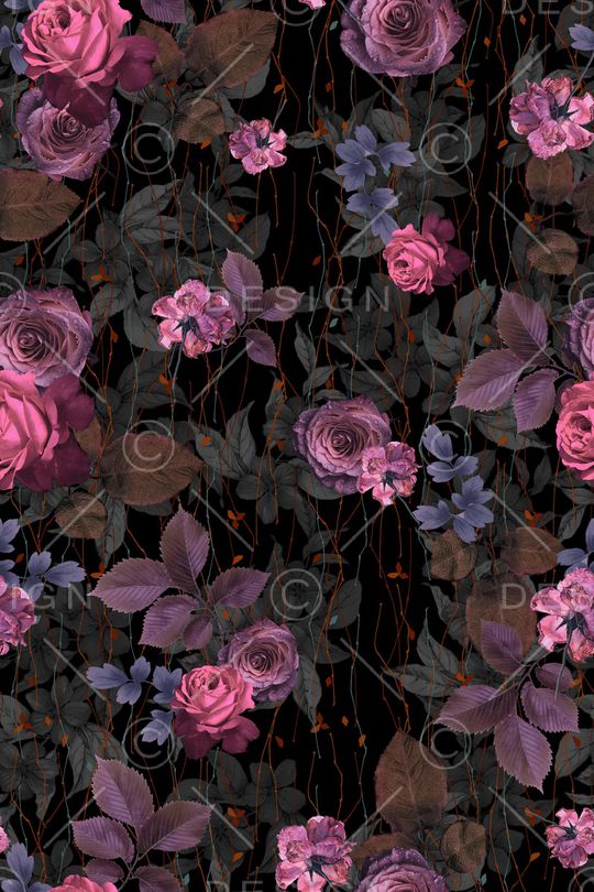 照片花卉印花华亿平台图片