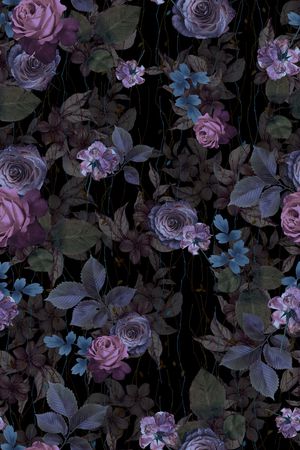 照片花卉印花华亿平台图片