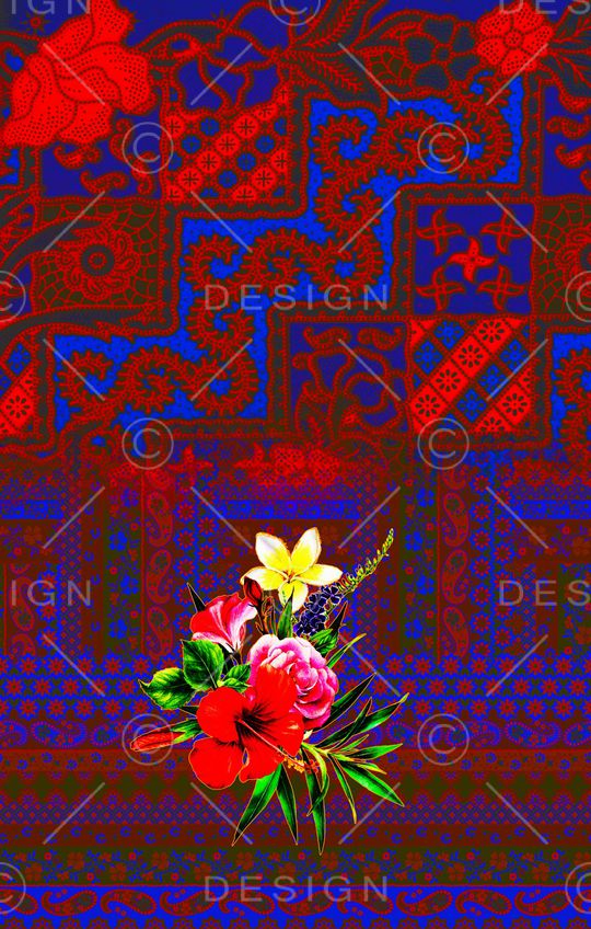 定位花印花华亿平台图片