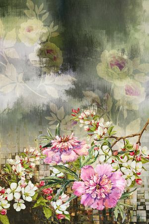 定位花印花华亿平台图片