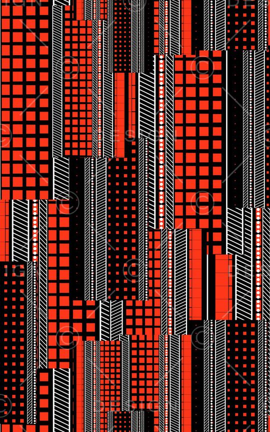 格子印花华亿平台图片