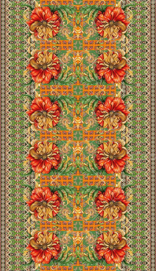 定位花印花华亿平台图片