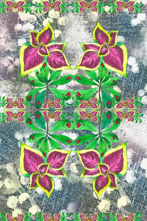 定位花印花华亿平台图片