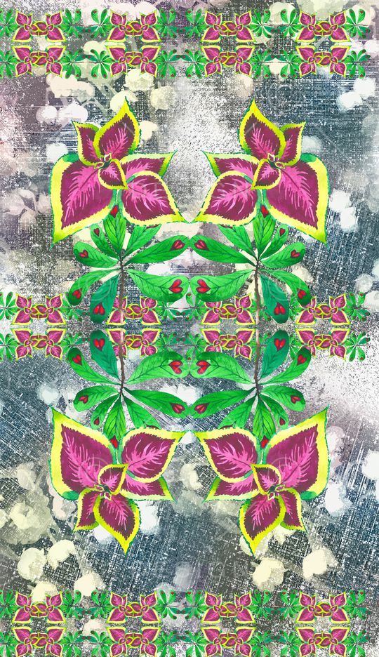 定位花印花华亿平台图片