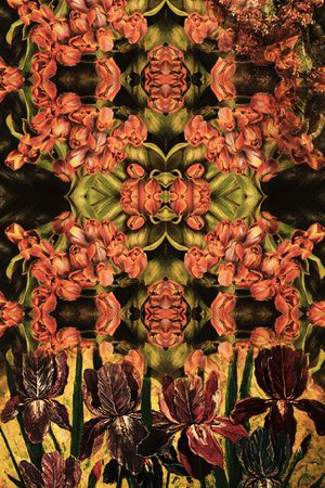 定位花印花华亿平台图片