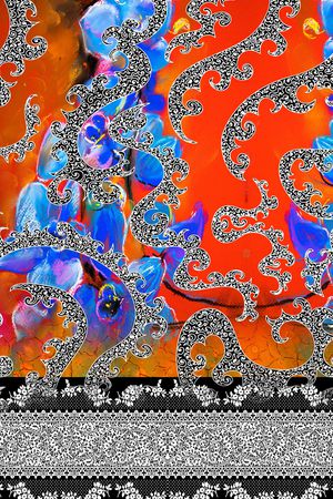 定位花印花华亿平台图片