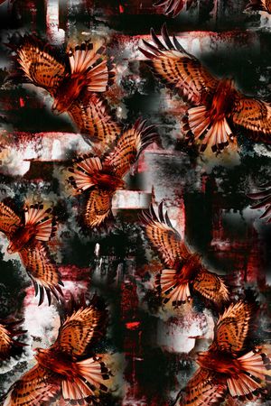 男装印花华亿平台图片