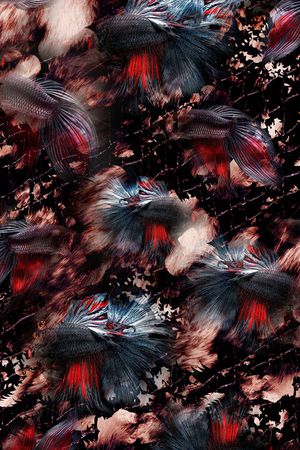 男装印花华亿平台图片