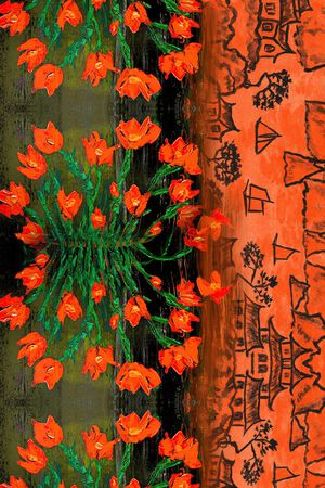 定位花印花华亿平台图片