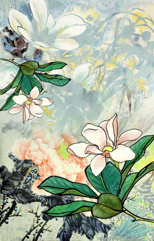 定位花印花华亿平台图片