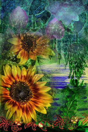 定位花印花华亿平台图片