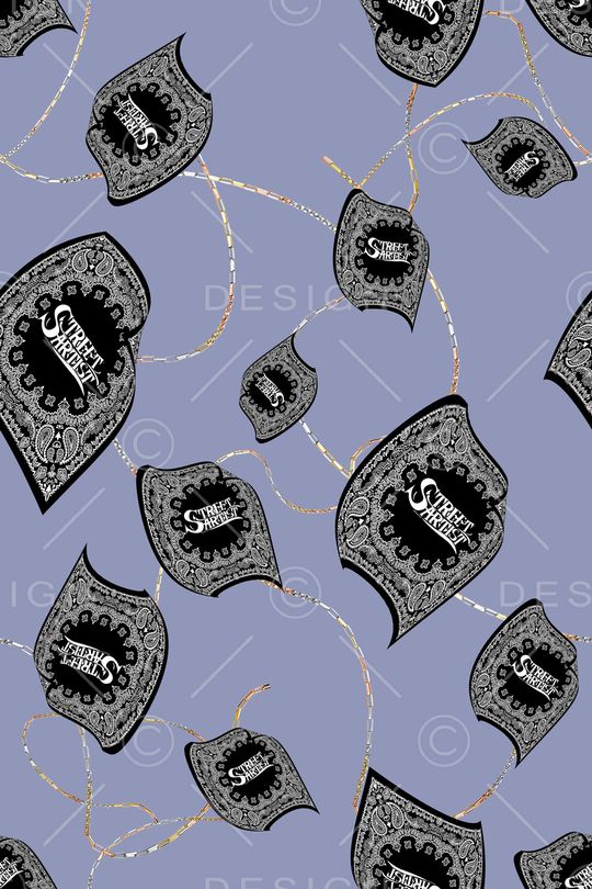 方巾印花华亿平台图片