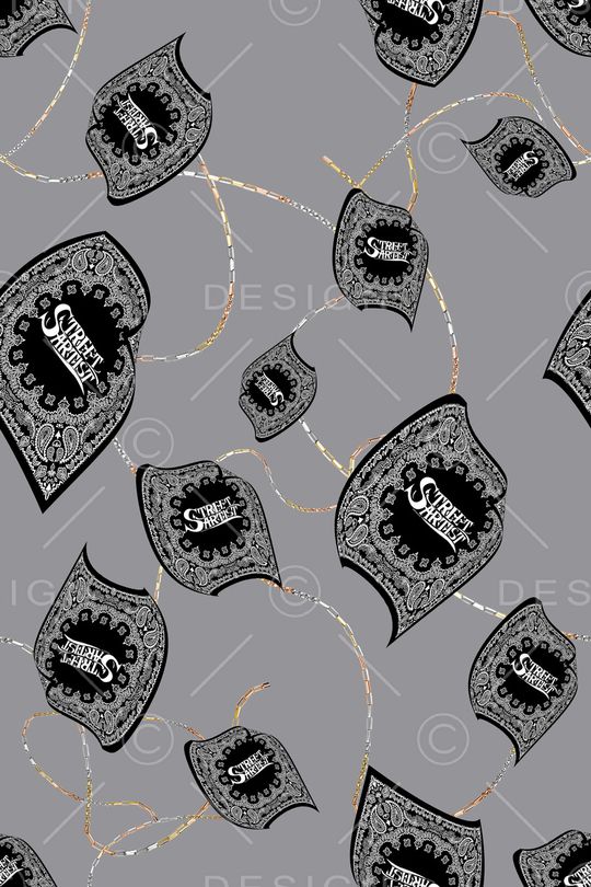 方巾印花华亿平台图片