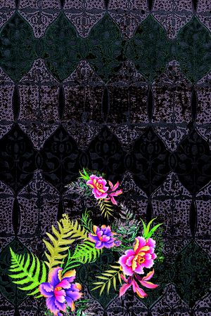 定位花印花华亿平台图片