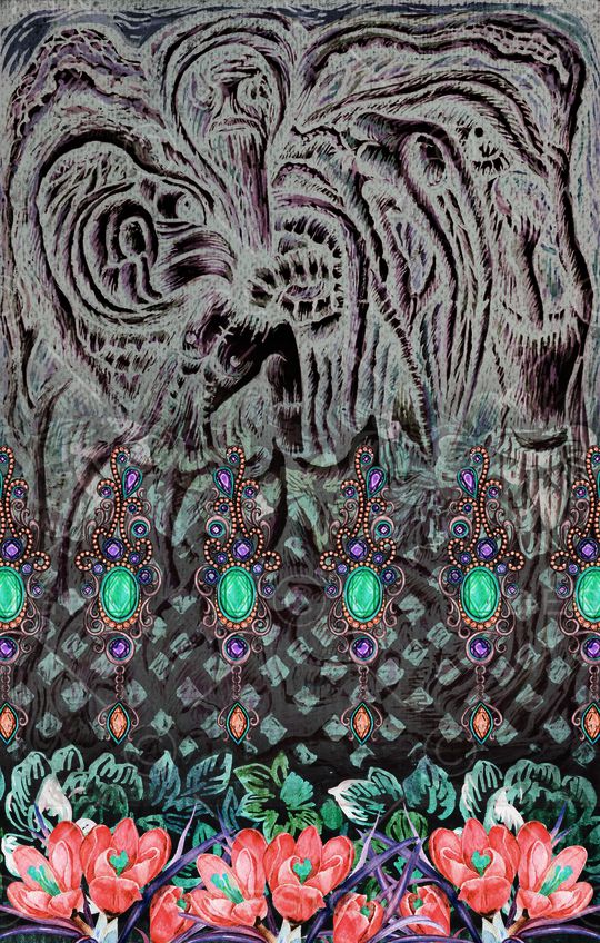 定位花印花华亿平台图片