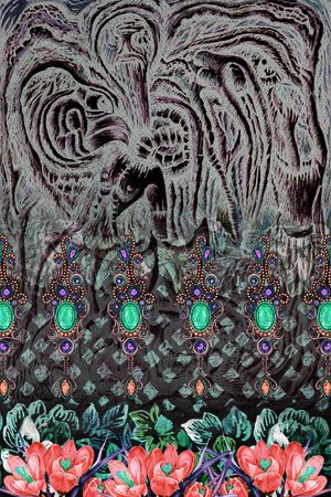 定位花印花华亿平台图片