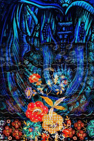 定位花印花华亿平台图片