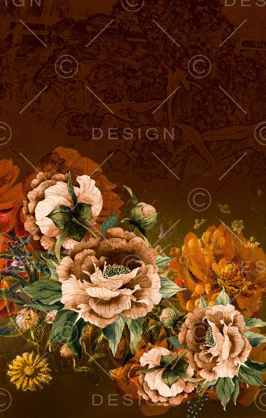 定位花印花华亿平台图片