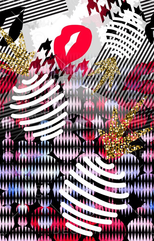 定位花印花华亿平台图片