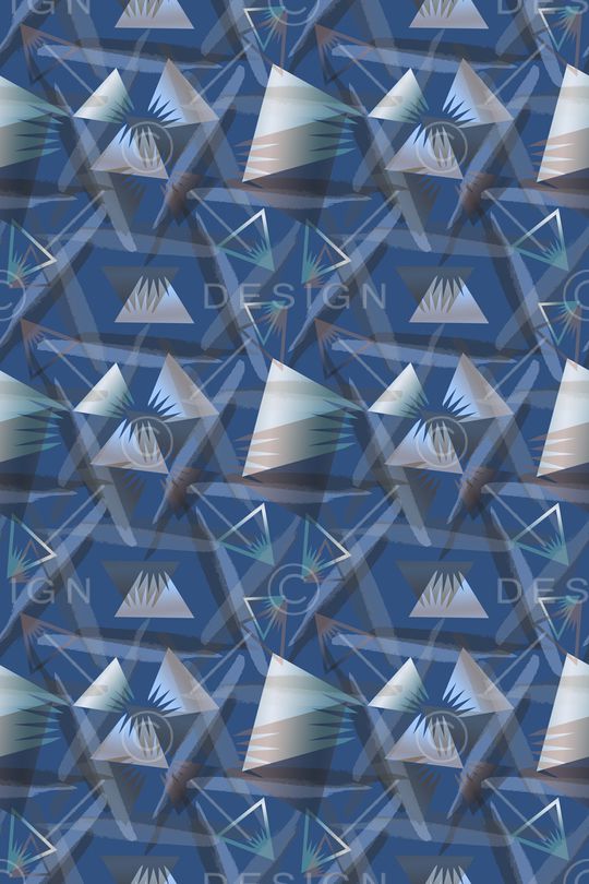 三角形印花华亿平台图片