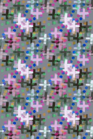 几何印花华亿平台图片