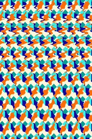 几何印花华亿平台图片