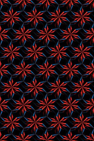 几何印花华亿平台图片