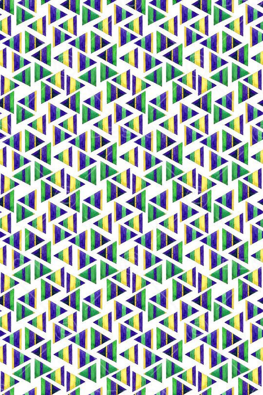 几何印花华亿平台图片