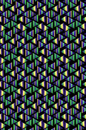 几何印花华亿平台图片