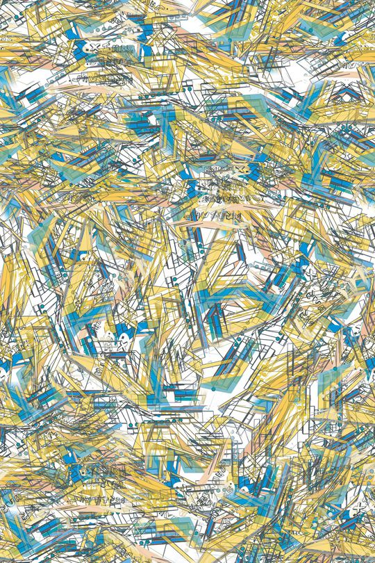 线条印花华亿平台图片