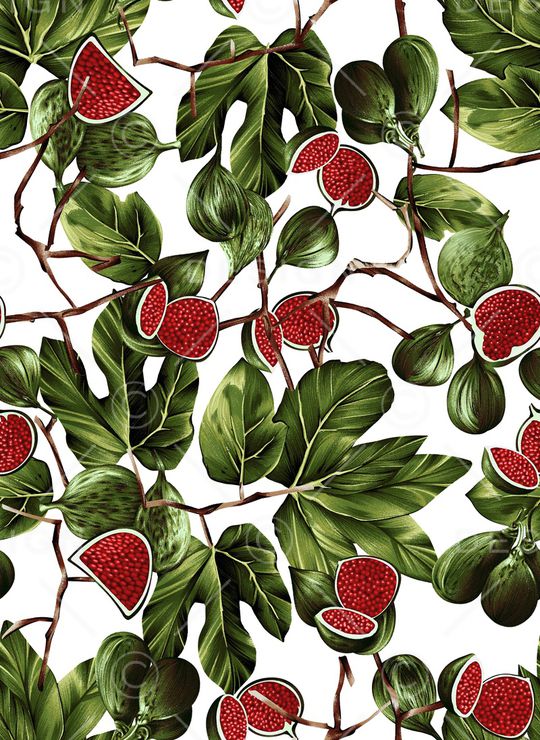 植物印花华亿平台图片