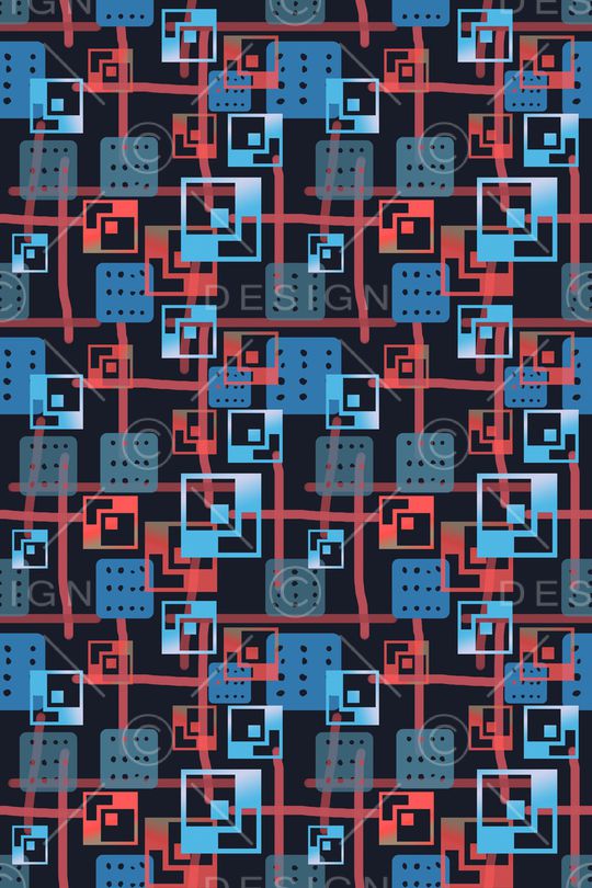 几何印花华亿平台图片