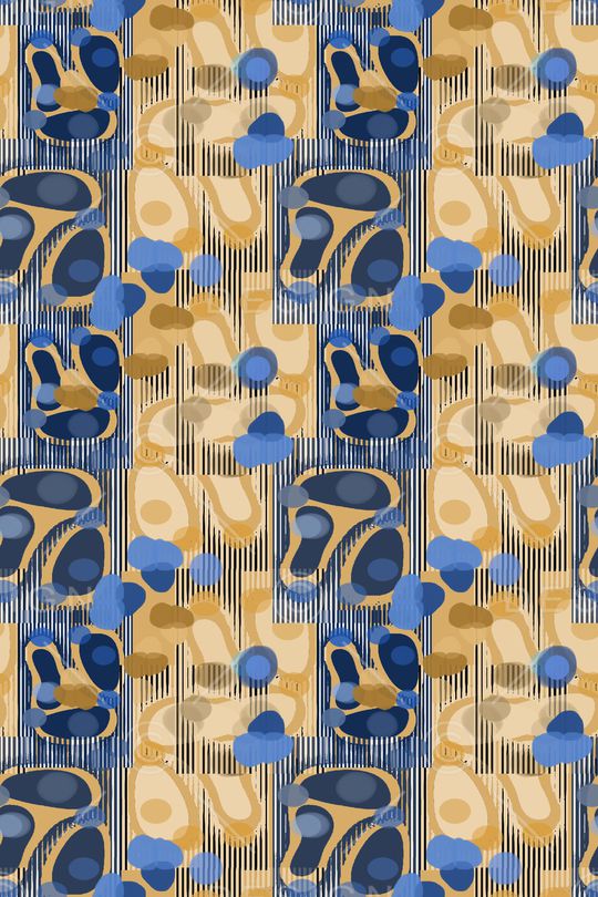 几何印花华亿平台图片