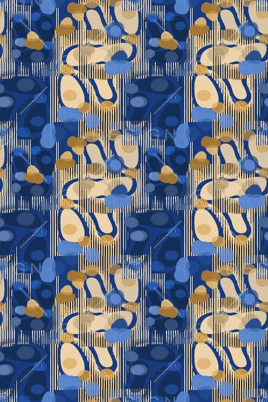 几何印花华亿平台图片