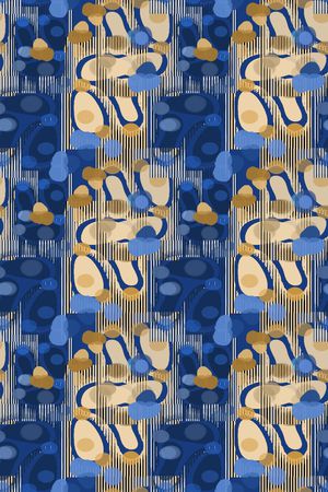 几何印花华亿平台图片