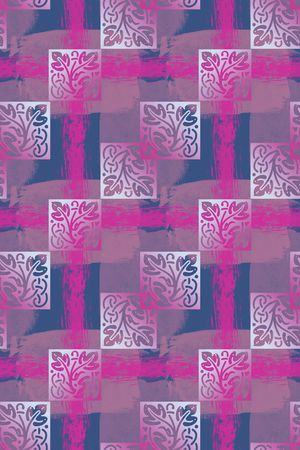 几何印花华亿平台图片