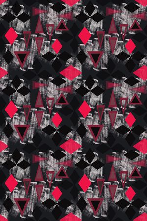 菱形印花华亿平台图片