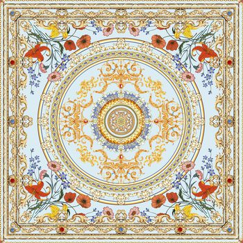 1111268-180826围巾回路淡蓝