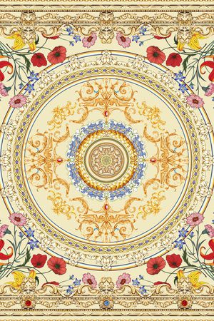 围巾印花华亿平台图片