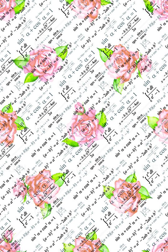 水彩花卉印花华亿平台图片