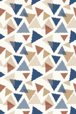 三角形印花华亿平台图片