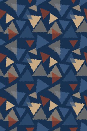 三角形印花华亿平台图片