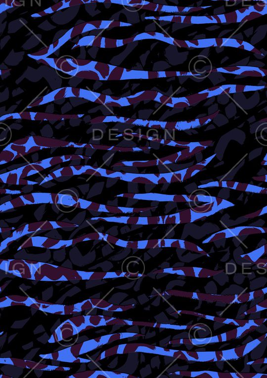 动物纹印花华亿平台图片