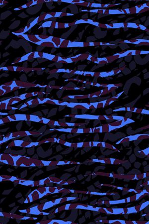 动物纹印花华亿平台图片