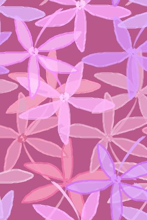 手绘花卉印花华亿平台图片