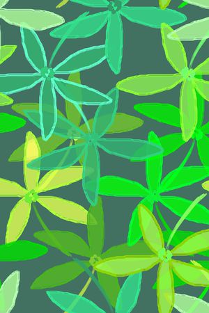 手绘花卉印花华亿平台图片