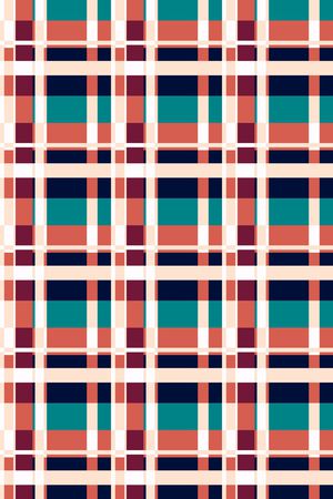 格子印花华亿平台图片