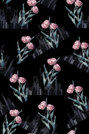 男装印花华亿平台图片